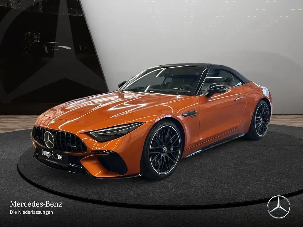 Gebraucht Mercedes SL63 AMG AMG 612 PS (450 kW) 2024 Orange flame Cabrio