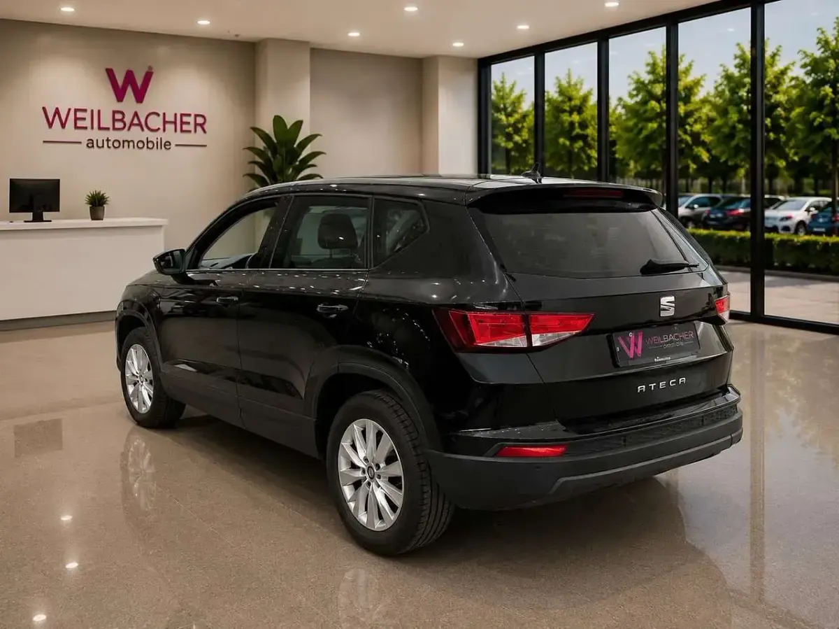 Gebraucht Seat Ateca Reference 116 PS (85 kW) 2019 Black magic SUV