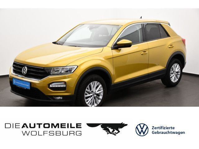 Kurkumagelb metallic (metallic) Gebraucht 2020 VW T-Roc SUV | 18.180 € (Fairer Preis) - Bild 1/4