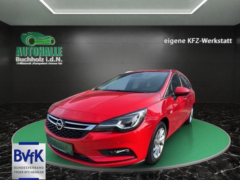 Rot Gebraucht 2018 Opel Astra Kombi | 11.990 € - Bild 1/3
