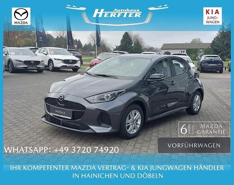 Schwarz Gebraucht 2024 Mazda 2 Center-Line Limousine | 21.970 € (Fairer Preis) - Bild 1/4