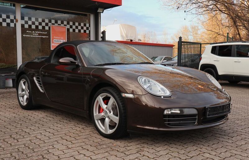 Braun Gebraucht 2008 Porsche Boxster S Cabrio | 35.500 € (Fairer Preis) - Bild 1/4