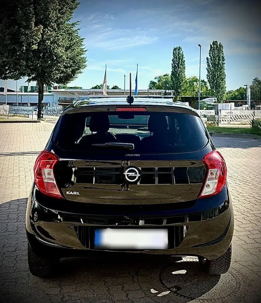 Gebraucht Opel Karl Excite 75 PS (55 kW) 2018 Schwarz Kleinwagen
