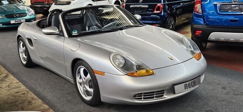 Silber Gebraucht 1997 Porsche Boxster Cabrio | 20.000 € (Etwas zu teuer) - Bild 1/3