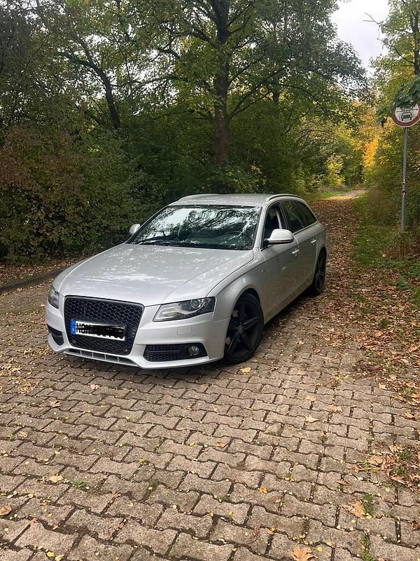 Silber Gebraucht 2008 Audi A4 S-Line Kombi | 3.700 € (Superpreis) - Bild 1/4