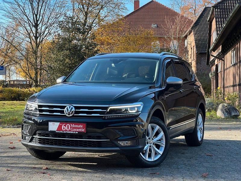 Schwarz Gebraucht 2019 VW Tiguan Allspace Highline SUV | 27.999 € (Fairer Preis) - Bild 1/4