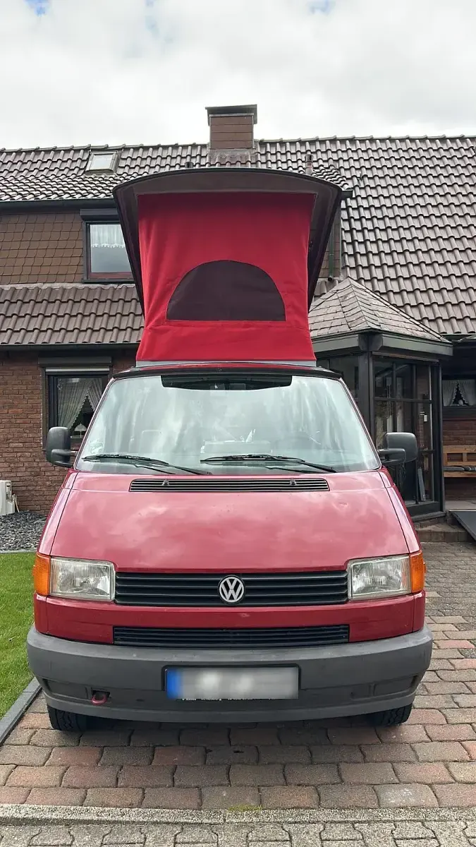 Usado VW T4 68 HP (50 kW) 1995 Vermelho Van