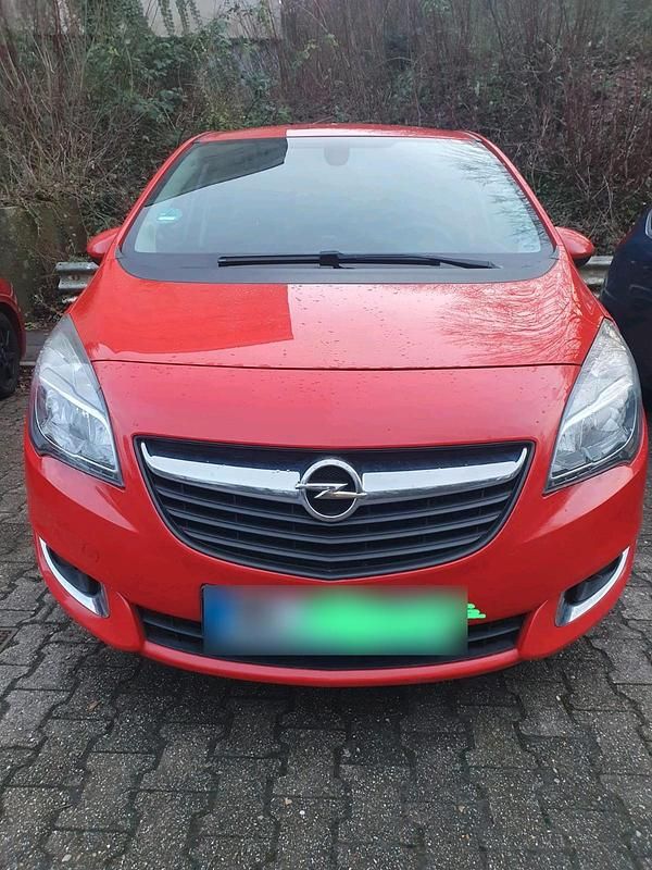Gebraucht Opel Meriva 95 PS (69 kW) 2016 Rot Van / Kleinbus