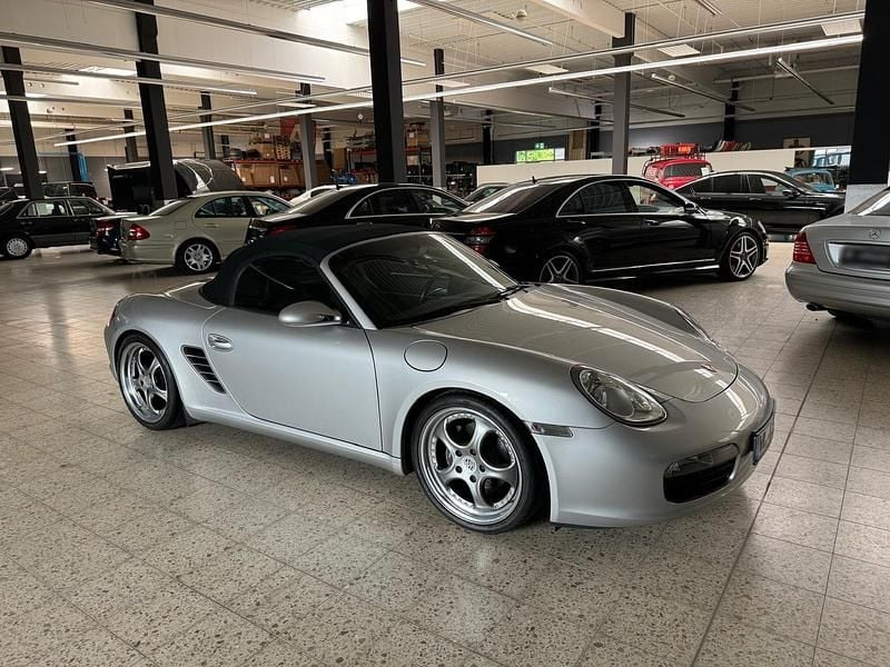 Gebraucht Porsche Boxster 240 PS (176 kW) 2005 Silber Cabrio