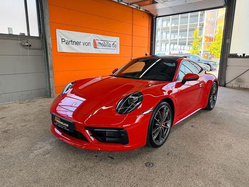 Indischrot Gebraucht 2019 Porsche 911 Carrera S Chrono Coupé | 124.999 € (Fairer Preis) - Bild 1/4