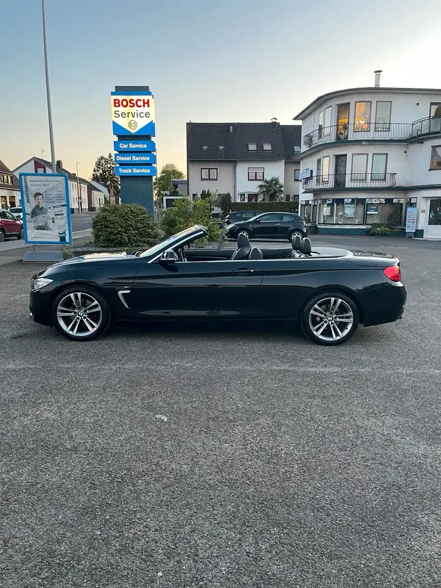 Second-hand BMW 420 184 CP (135 kW) 2014 Negru Cabrio