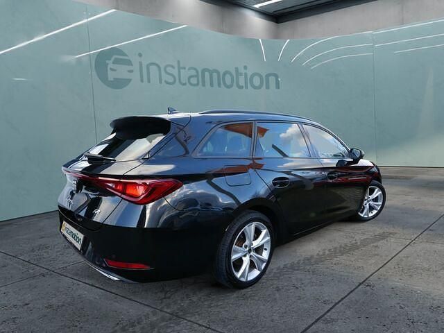 Gebraucht Seat Leon 150 PS (110 kW) 2021 Schwarz Van / Kleinbus