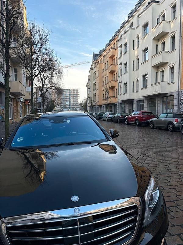 Schwarz Gebraucht 2015 Mercedes S350 AMG line Limousine | 33.000 € (Superpreis) - Bild 1/4