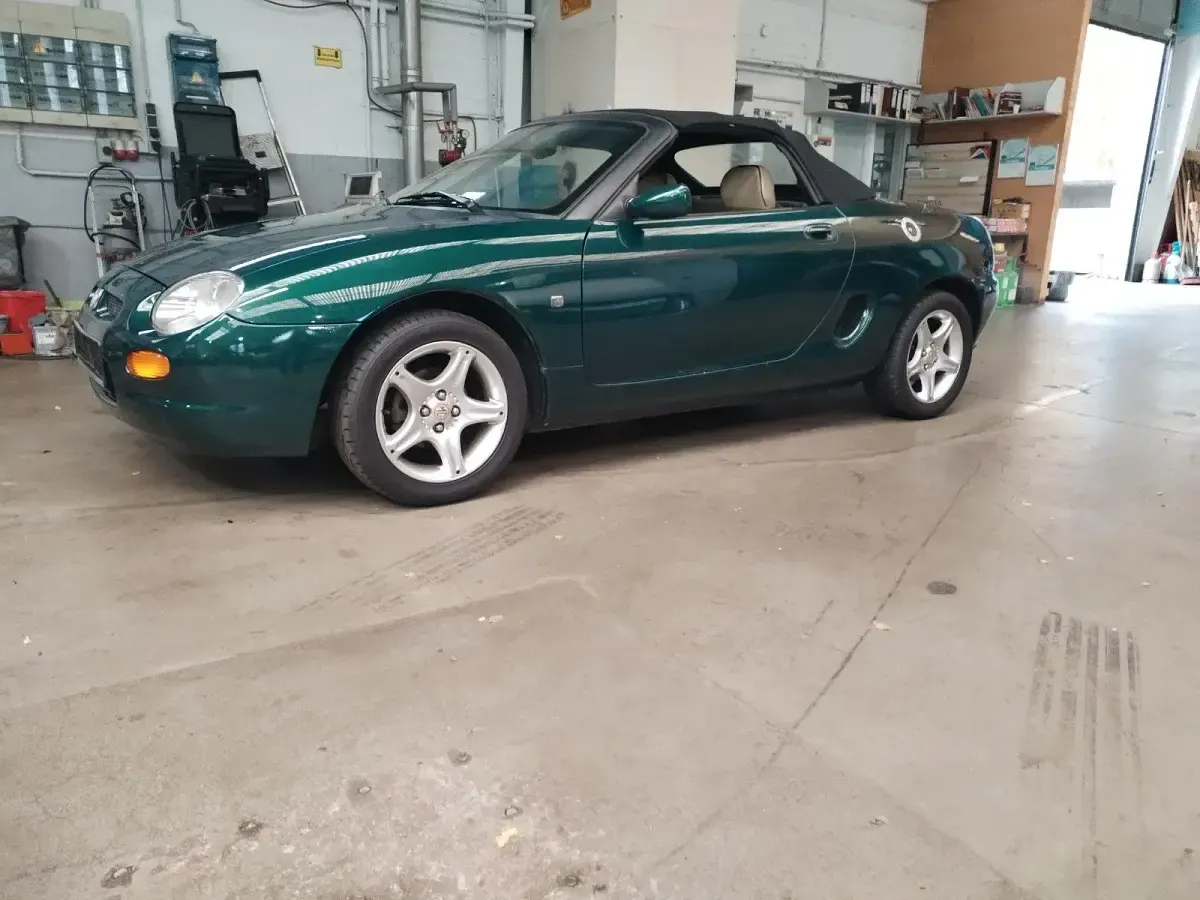 Gebraucht MG F 120 PS (88 kW) 1997 Grün Cabrio