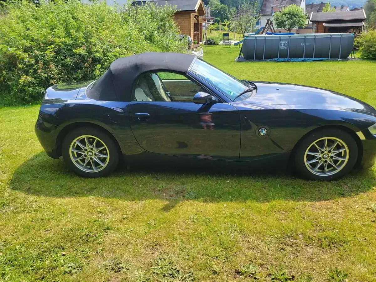 Brugt BMW Z4 150 HK (110 kW) 2006 Blå Cabriolet