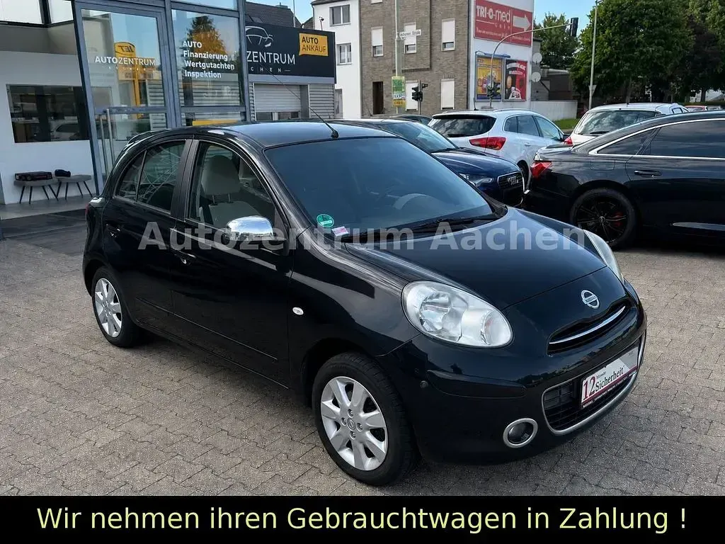 Gebraucht Nissan Micra 98 PS (72 kW) 2013 Schwarz Kleinwagen