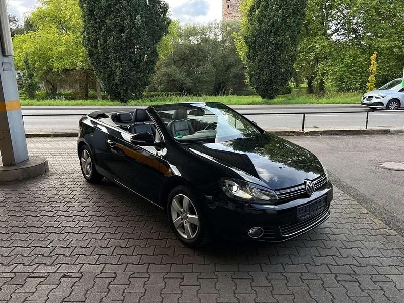 Schwarz Gebraucht 2012 VW Golf Cabriolet Cabrio | 6.500 € (Guter Preis) - Bild 1/4
