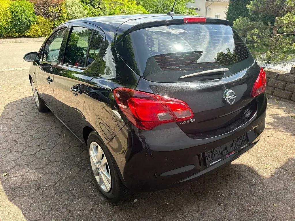 Gebraucht Opel Corsa Edition 90 PS (66 kW) 2017 Schwarz Kleinwagen