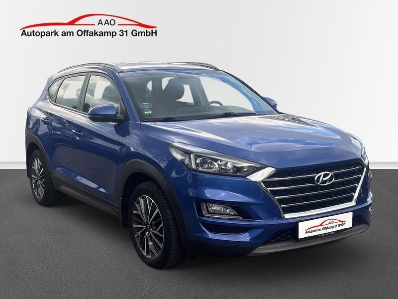 Fifa blue Gebraucht 2019 Hyundai Tucson Style SUV | 20.990 € (Fairer Preis) - Bild 1/4