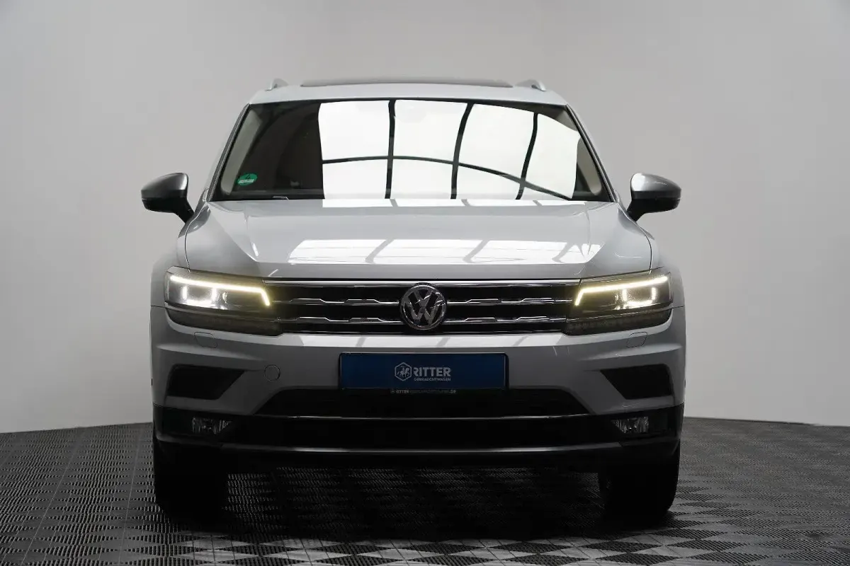 Gebraucht VW Tiguan Allspace Highline 239 PS (175 kW) 2018 Weiß SUV