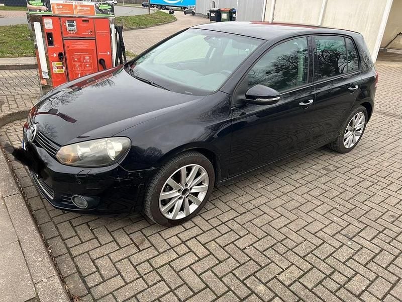 Gebraucht VW Golf VI Highline 122 PS (89 kW) 2009 Schwarz Kleinwagen