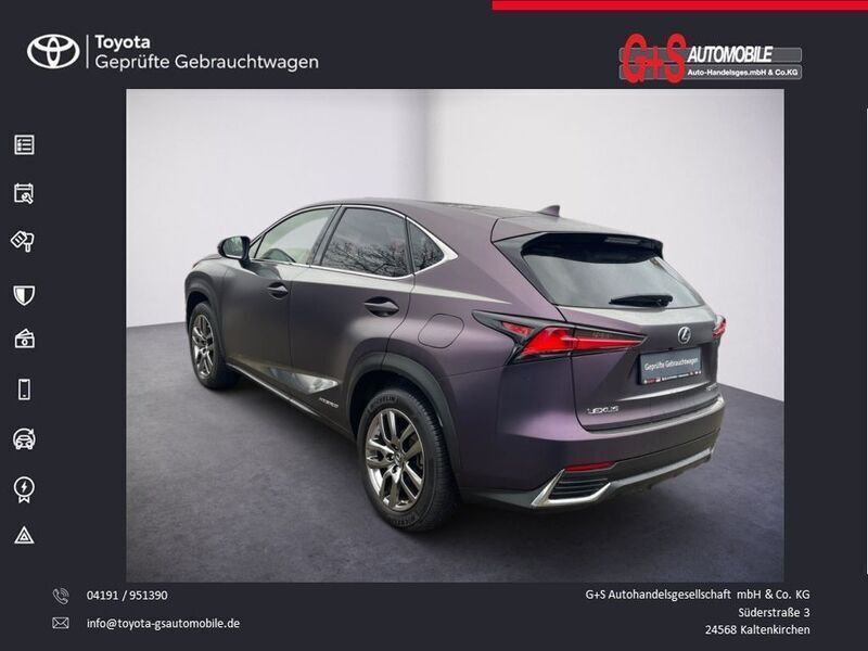 Gebraucht Lexus NX300h E-FOUR 197 PS (144 kW) 2018 Titaniumsilber metallic (metallic) SUV