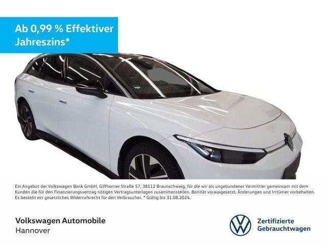 Gletscherweiß metallic/schwarz Gebraucht 2024 VW ID.7 Pro Limousine | 58.890 € - Bild 1/3