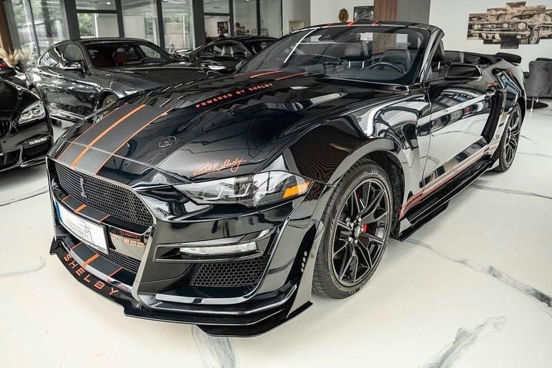 Schwarz Gebraucht 2022 Ford Mustang GT Premium Cabrio | 32.990 € (Fairer Preis) - Bild 1/4