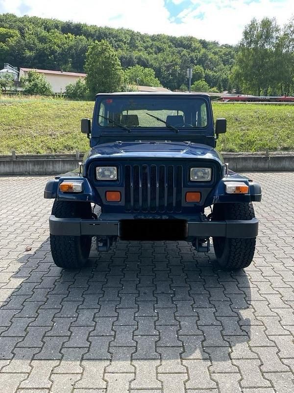 Gebraucht Jeep Wrangler 121 PS (88 kW) 1996 Blau SUV