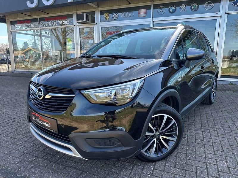Onyx schwarz Gebraucht 2019 Opel Crossland X Design Edition SUV | 12.800 € (Fairer Preis) - Bild 1/4