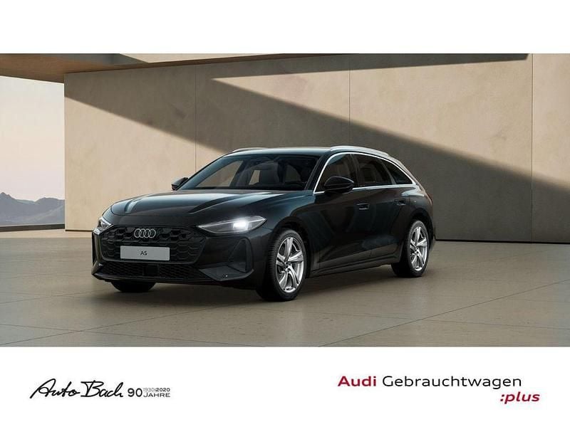 Schwarz (mythosschwarz metallic) Gebraucht 2025 Audi A5 Ambiente Coupé | 39.410 € (Superpreis) - Bild 1/4