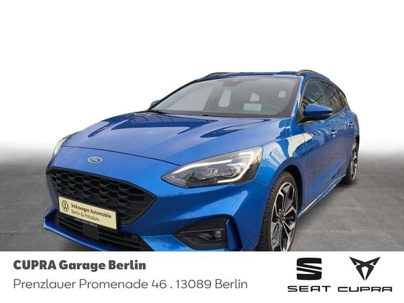 Blau Gebraucht 2020 Ford Focus ST-Line Kombi | 17.446 € (Fairer Preis) - Bild 1/4
