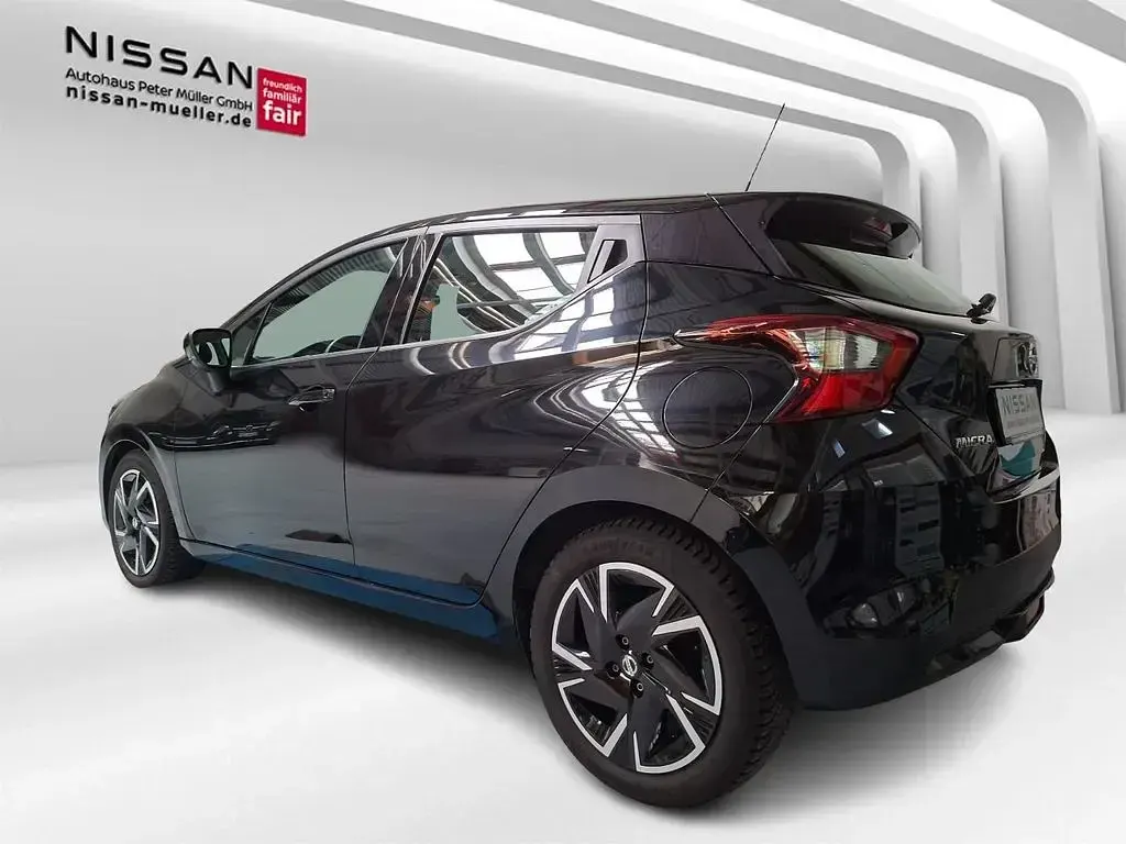 Gebraucht Nissan Micra Acenta 92 PS (67 kW) 2023 Schwarz Kleinwagen