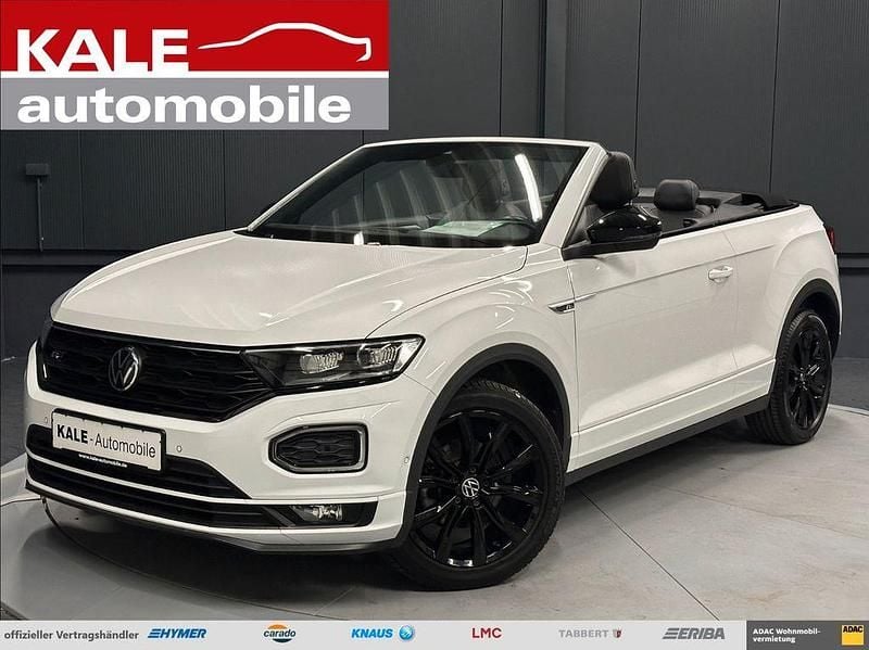 Weiß Gebraucht 2020 VW T-Roc Cabriolet Style Cabrio | 23.890 € (Etwas zu teuer) - Bild 1/4