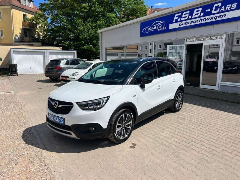 Schneeweiss/summitwhite/arctic Gebraucht 2018 Opel Crossland X Ultimate SUV | 10.600 € (Etwas zu teuer) - Bild 1/4