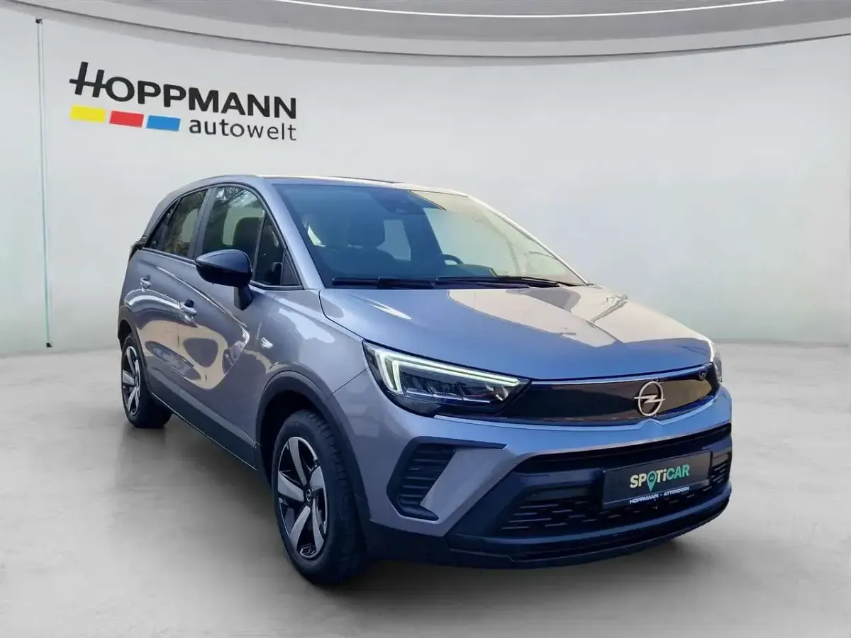 Gebraucht Opel Crossland Edition 83 PS (61 kW) 2022 Grau SUV