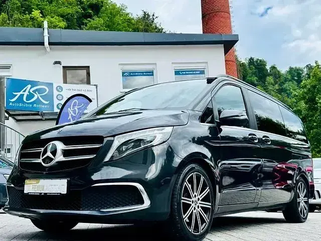 Gebraucht Mercedes V300 Exclusive 237 PS (174 kW) 2019 Graphitgrau metallic dunkel m... Van / Kleinbus
