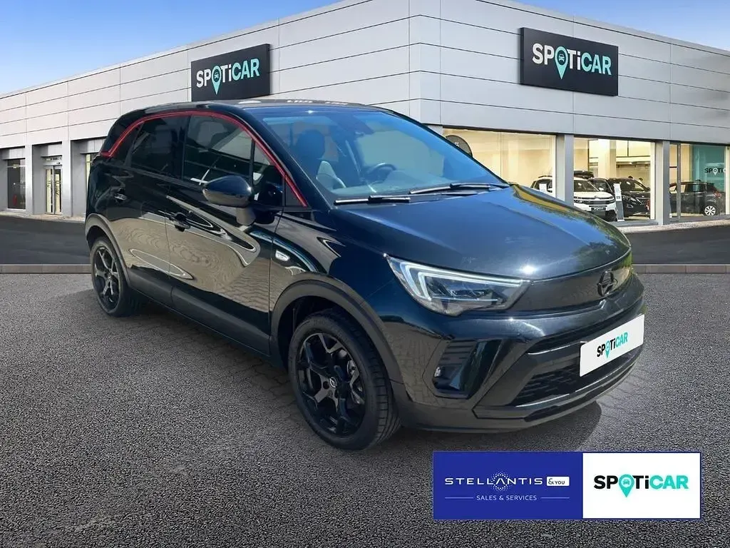 Gebraucht Opel Crossland GS Line 110 PS (80 kW) 2023 Schwarz SUV