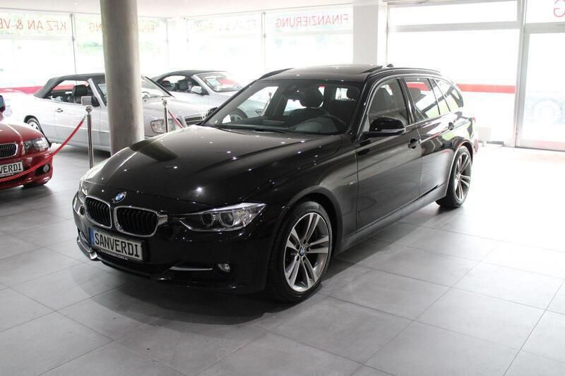 Citrinschwarz Gebraucht 2013 BMW 330 Sport Line Kombi | 16.990 € (Fairer Preis) - Bild 1/4