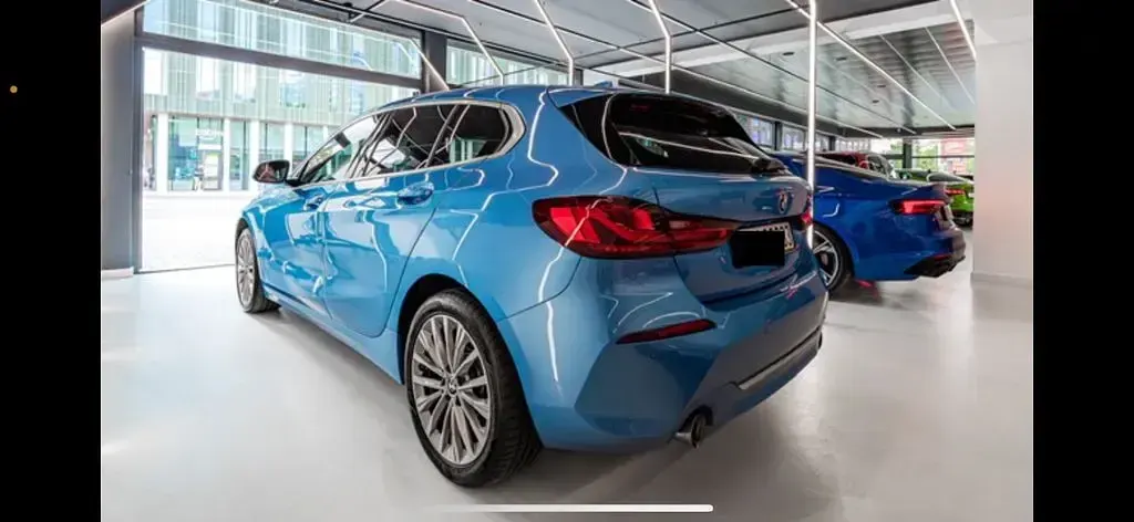 Gebraucht BMW 120 Luxury Line 178 PS (130 kW) 2021 Blau Kleinwagen
