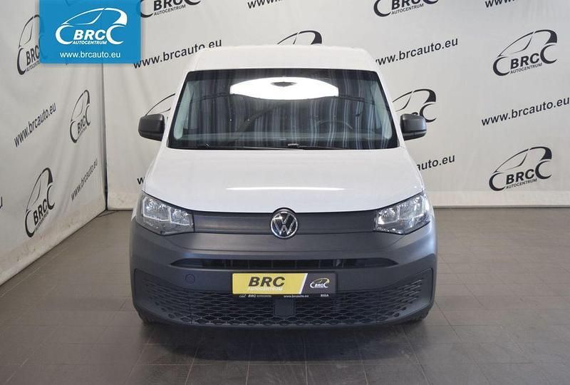 Gebraucht VW Caddy 102 PS (75 kW) 2021 Weiß Van / Kleinbus