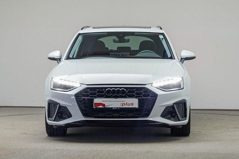 Gebraucht Audi A4 S-Line 204 PS (150 kW) 2024 Gletscherweiß metallic Kombi