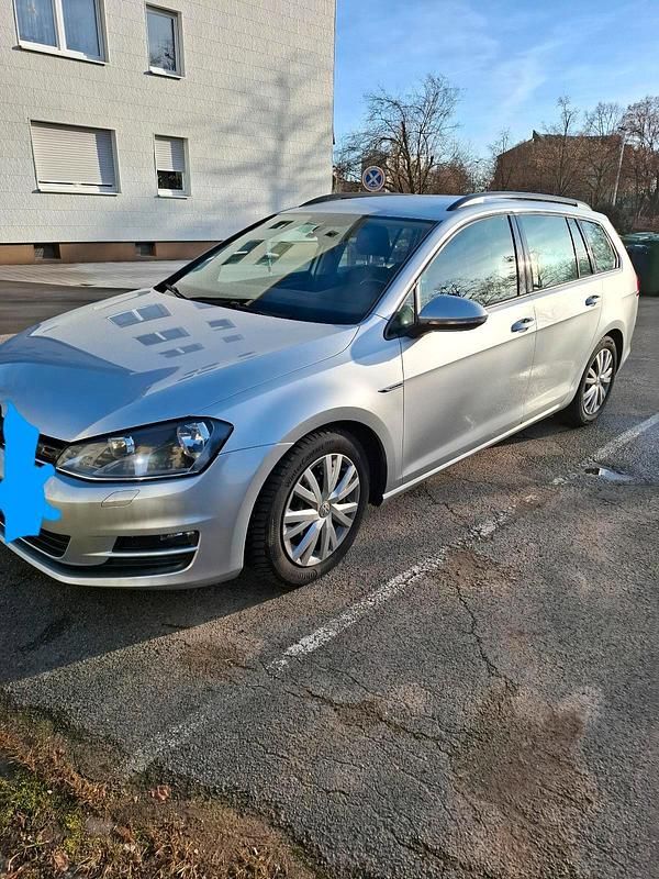 Gebraucht VW Golf VII 110 PS (80 kW) 2015 Silber Kombi