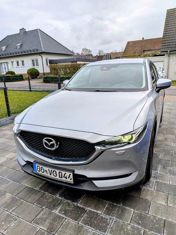Gebraucht Mazda CX-5 Exclusive-Line 150 PS (110 kW) 2018 Silber SUV