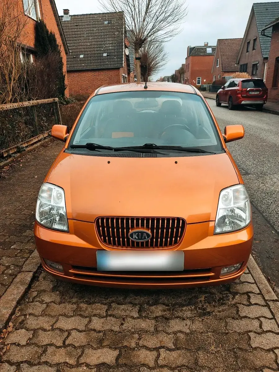 Gebraucht Kia Picanto 65 PS (47 kW) 2005 Orange Kleinwagen