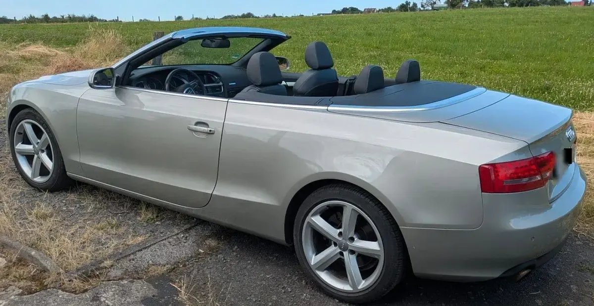 Gebraucht Audi A5 Cabriolet Sport 211 PS (155 kW) 2009 Silber Cabrio