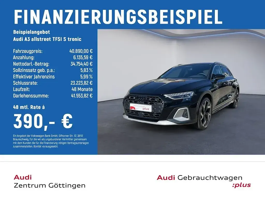 Gebraucht Audi A3 Business Plus 150 PS (110 kW) 2026 Schwarz Limousine