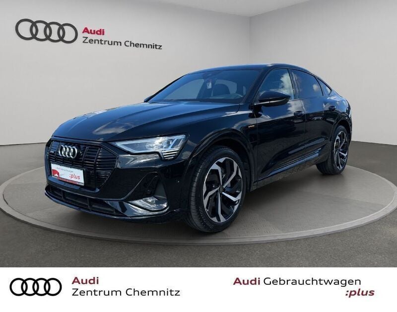 Schwarz Gebraucht 2023 Audi e-tron Sportback S-Line SUV | 54.990 € - Bild 1/4