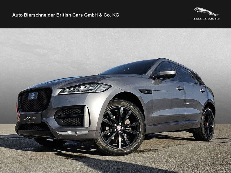 Eiger grey (grau) Gebraucht 2020 Jaguar F-Pace R-Sport SUV | 26.450 € (Superpreis) - Bild 1/4