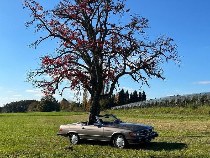 Gebraucht Mercedes 560 231 PS (169 kW) 1987 Gold Cabrio